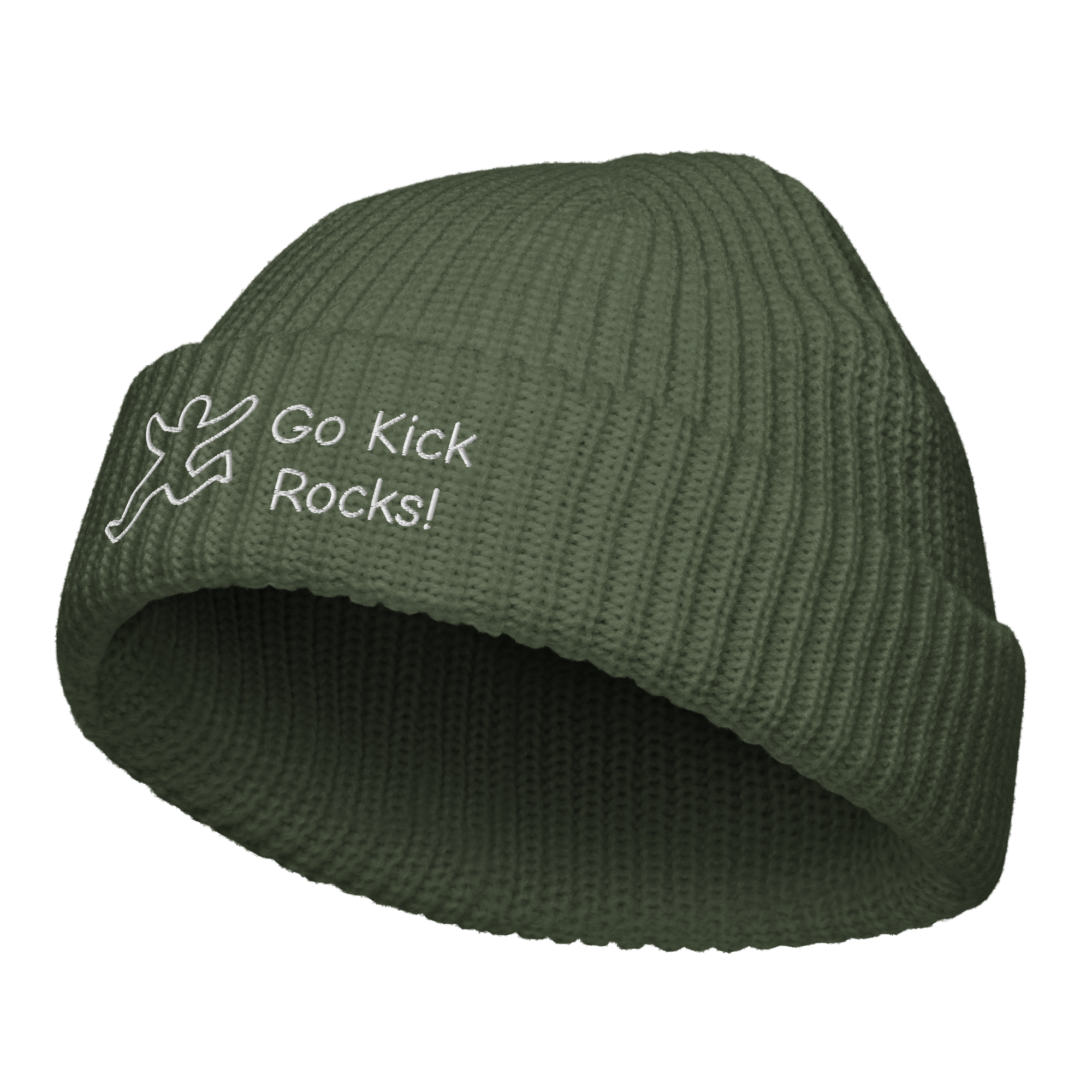 Go kick rocks! Beanie