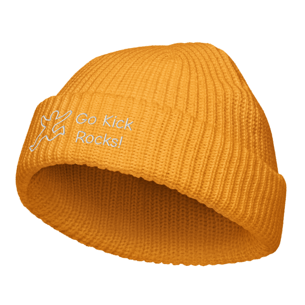Go kick rocks! Beanie