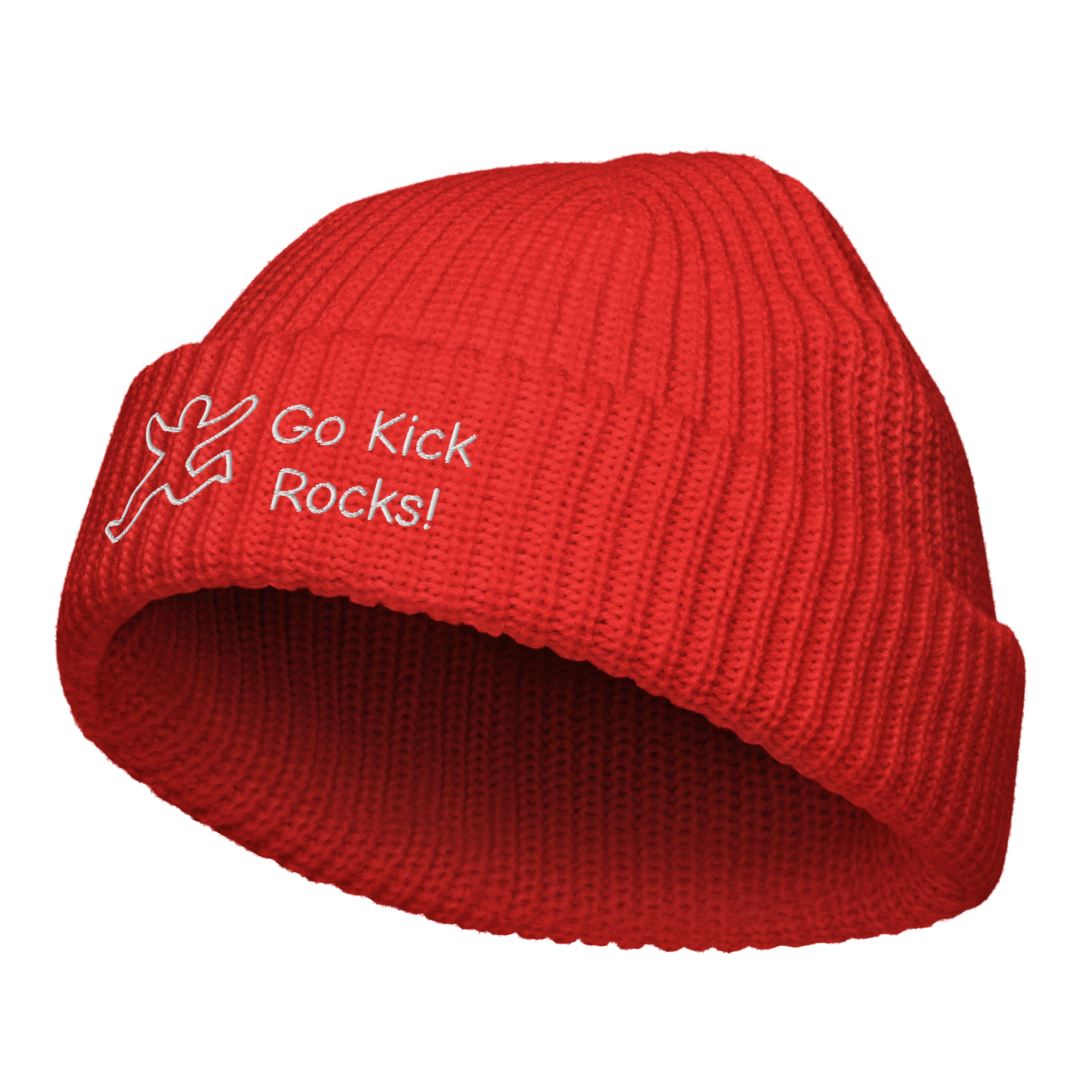 Go kick rocks! Beanie