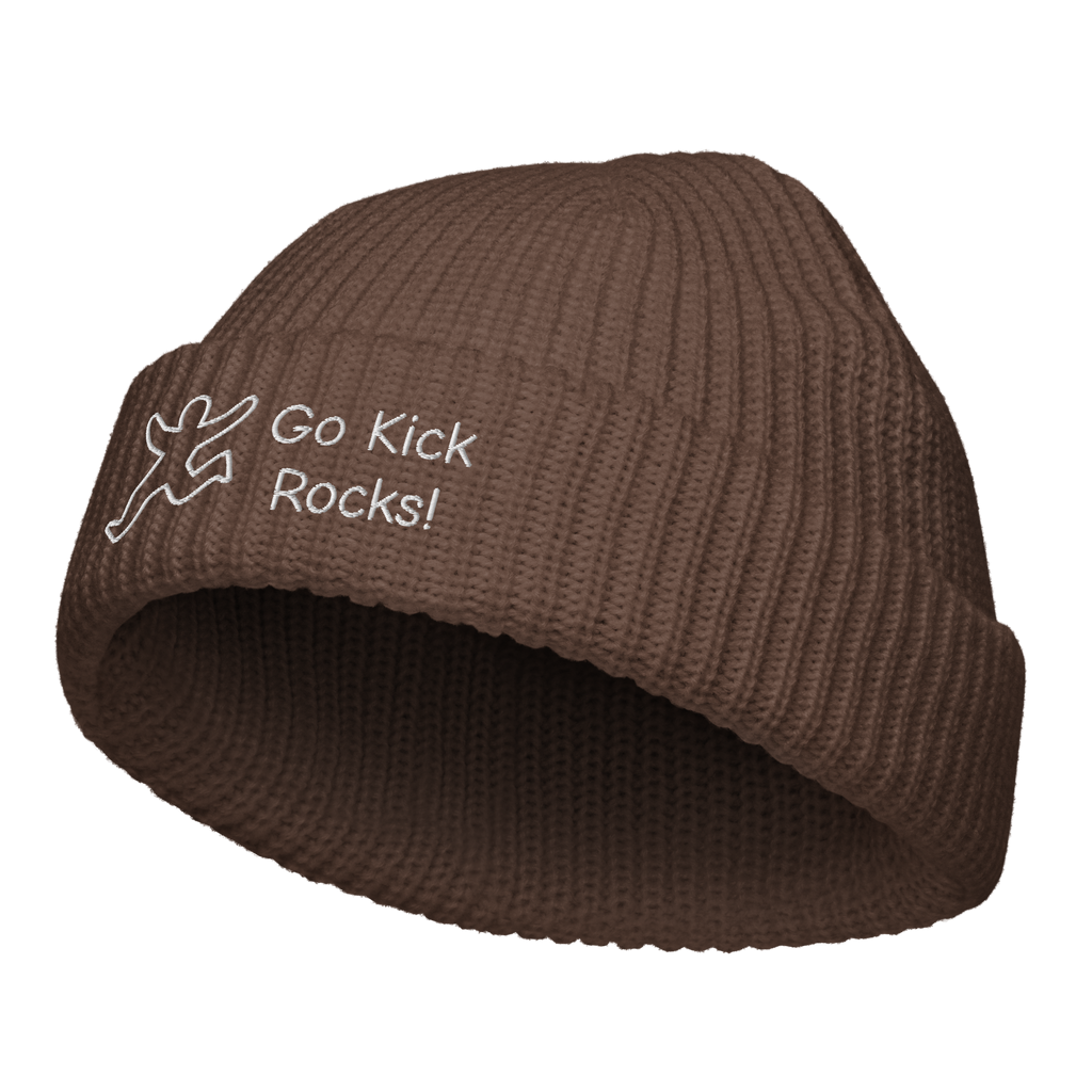 Go kick rocks! Beanie